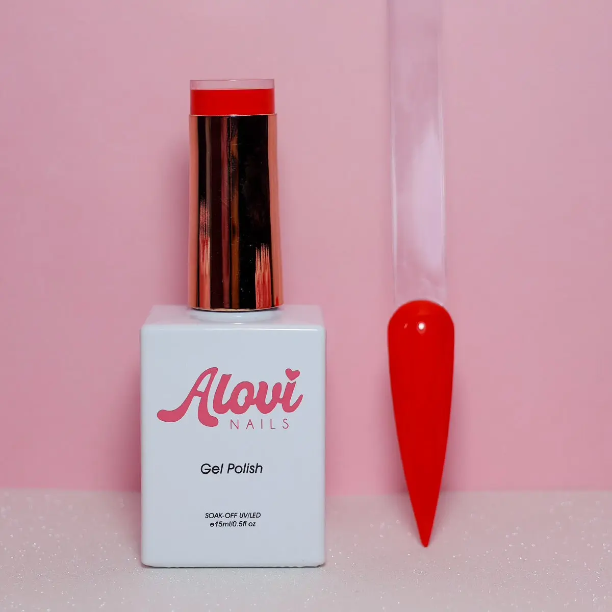 Alovi Nails Gel Polish 006 - Bright Red
