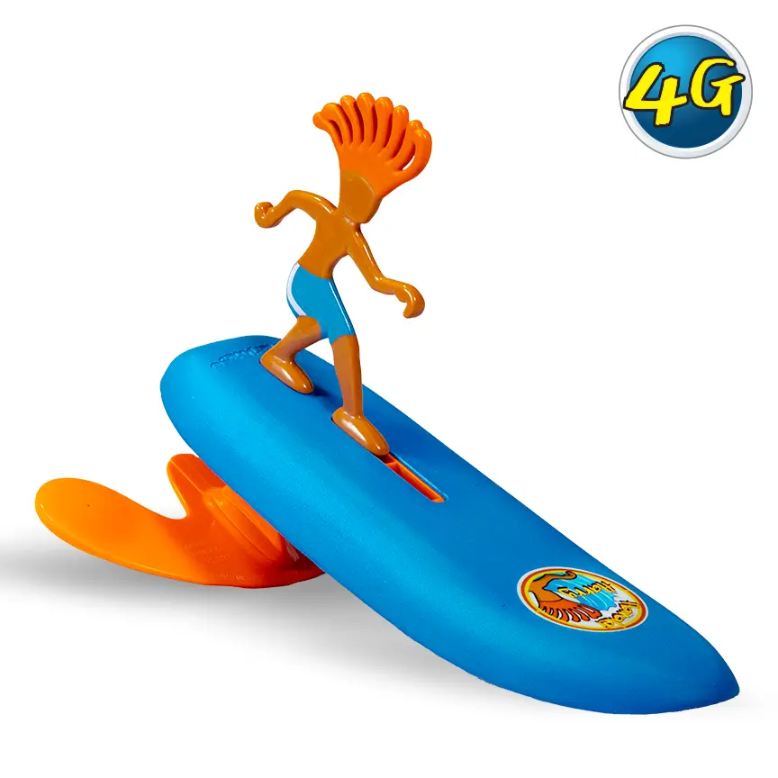 Surfer Dudes Classics Series 2 - Wave Powered Beach Toy for Kids | Pool Water Toy, No Batteries