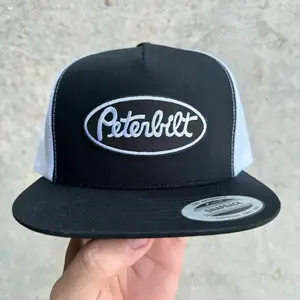 Peterbilt Vintage Snpaback Trucker Hat Mesh Back