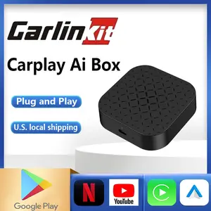 Carlinkit AI Box Lite Neo Wireless CarPlay & Android Auto Adapter – Android 11 System, WiFi & Bluetooth, Requires OEM Wired CarPlay