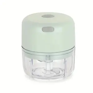 Electric Food Shredder, Mini Meat Grinder, Garlic Puree Maker – USB Charging, Portable Kitchen Gadget for Minced Meat, Vegetable, Onion, Ginger, Chili, Rechargeable Lithium Battery