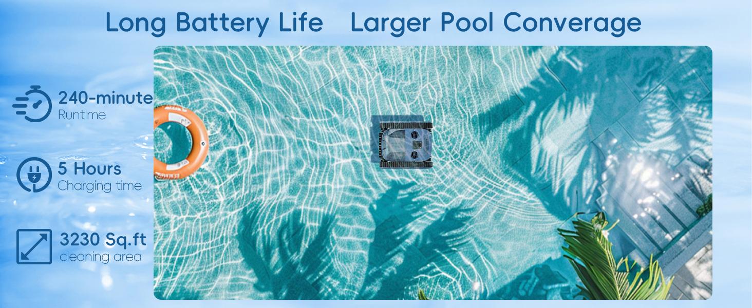 (2026 New) Robotic Pool Cleaner – SAT40 (2026 New) Robotic Pool Cleaner – SAT40