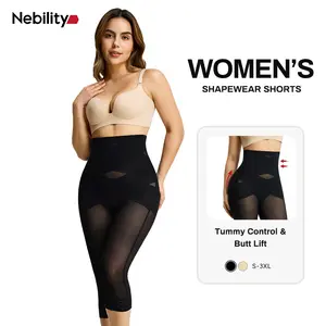 Nebility Women's Breathable Shapewear Pants - Seamless Tummy Control Compression, Basic Minimalist Comfort Fit Womenswear Bridal summerwins
