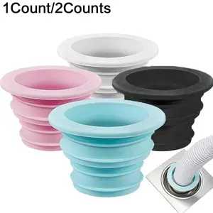 Universal Silicone Drain Cover, Universal Sink Stopper: Anti-Leak, Odor-Free, Overflow Protection for Washing Machine & Floor Drains, Prevent Clogs and Insects with Enhanced Grip, Durable, Mold-Resistant, Easy to Install & Clean, Home Drain Protector