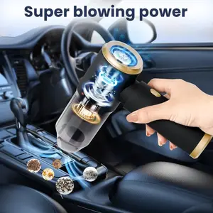 Portable compressed air duster - Reusable electric model, 60,000 revolutions per minute, vacuum cleaner, cordless vehicle cleaning tool, household appliance, dusting tool