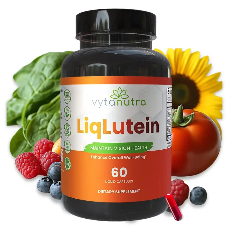 Liquid Lutein & Zeaxanthin – Fast-Absorbing Eye Support for Blue Light & Visual Health with Zinc, Vitamin A & Antioxidants