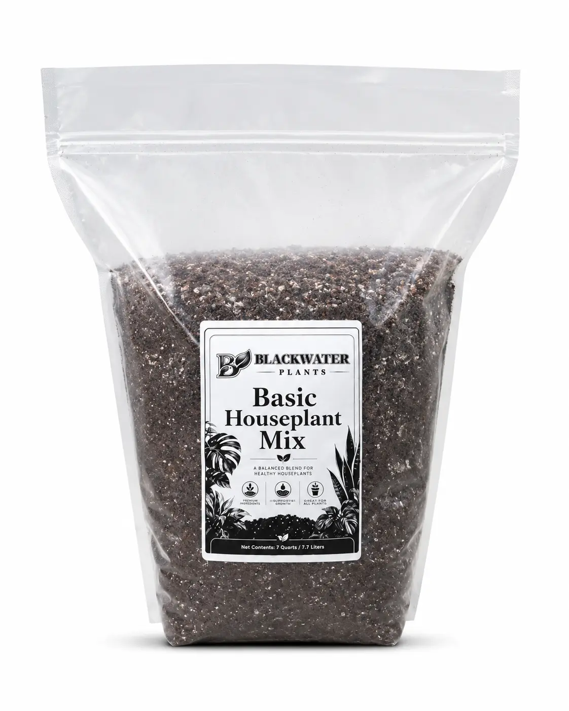 Basic Houseplant Soil Mix, Multi-Purpose Garden Soil for Home Improvement Planting Needs