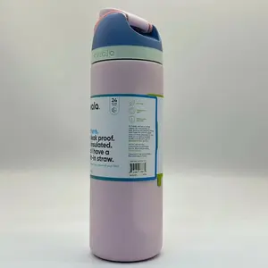 Owala FreeSip Sway 32oz Azalea Masters Theme Golf Water Bottle - 2-in-1 Sip or Chug, Push-Button Lid, Leak-Proof, BPA-Free, New Gift for Gym & Outdoor Activities