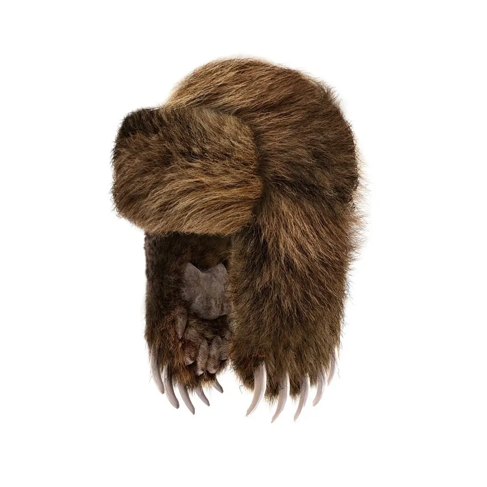 Bear Claw Hat Brown