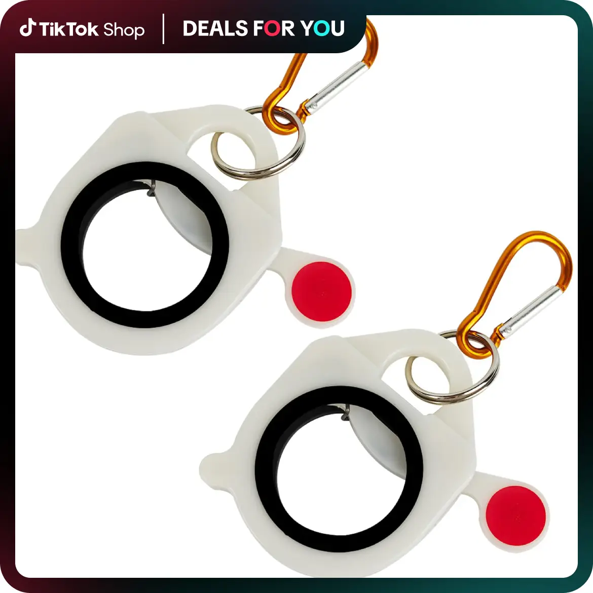 2 Pcs Zip Ties Holder Organizer, Cable Tie Organizer Holder for Tool Belt Strong Efficient Solution, Reusable,dealsforyoudays