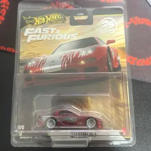 1995 Mazda RX-7 CHASE Fast & Furious   Hot Wheels Premium / Sealed / In a protector
