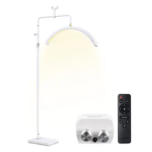 Yescom 28" Half Moon Light with Phone Holder Lash Lamp for Eyelash Extensions