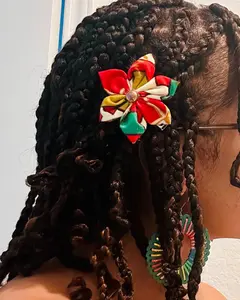Safiya Fabric Petal Hair Clip