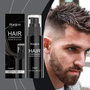Hoegoa Brown Black Hair Root Concealer | Instant Volume Clump-Free Long-Lasting Cover Gray Hair Root Touch Up for All Hair Types Haircare Cover Grey Hair