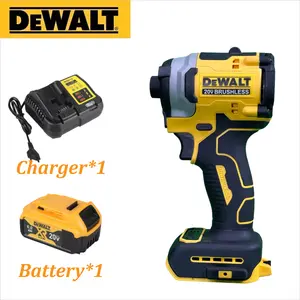 210Nm POWER in Your Hand! DEWALT DCF850 20V Brushless Impact Driver | 3-Speed 3250RPM | Perfect for Tight Space Construction & DIY High Lithium Wrench
