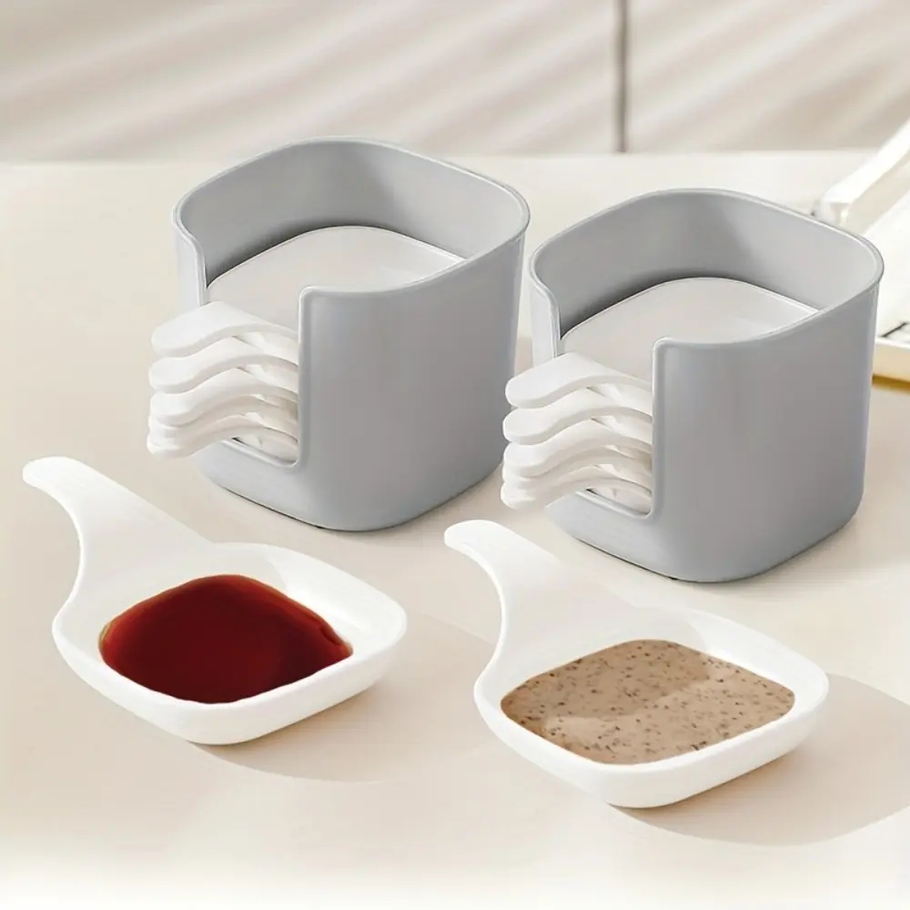 7pcs/set, Sauce Dish, Food Sauce Dish, Dipping Dish Set, Steak Sauce Plate, Seasoning Dish, Cheese Sauce Bowl, Fruit Dish, Snack Dish, Creative Tomato, Tableware, Dinnerware