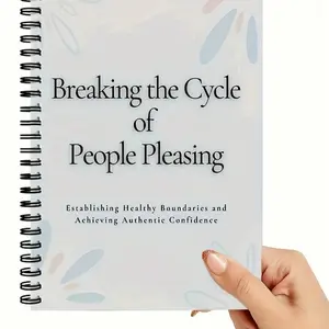 Everyone's Satisfied Workbook, Boundary Setting & Self Service, Cbt Relaxation, Relaxation Worksheet, Suitable for Therapists & Clients, Self Improvement Journal, Fill Blank Journal, Blank Notebook