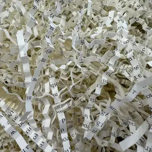 Crinkle Cut Paper Shred Fill Covogoods BookCrinkle | Gift Basket Wrap Package Shipping Protection | Valentines Easter Christmas Birthday Wedding Anniversary | Recycled Pages of Real Books (Natural, 1lb)