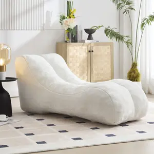 Creative Bean Bag Sofa Chair for Adults with High-Quality Sponge Filling and Polyester Fiber,Yoga sofa，59x30x23.6 inches
