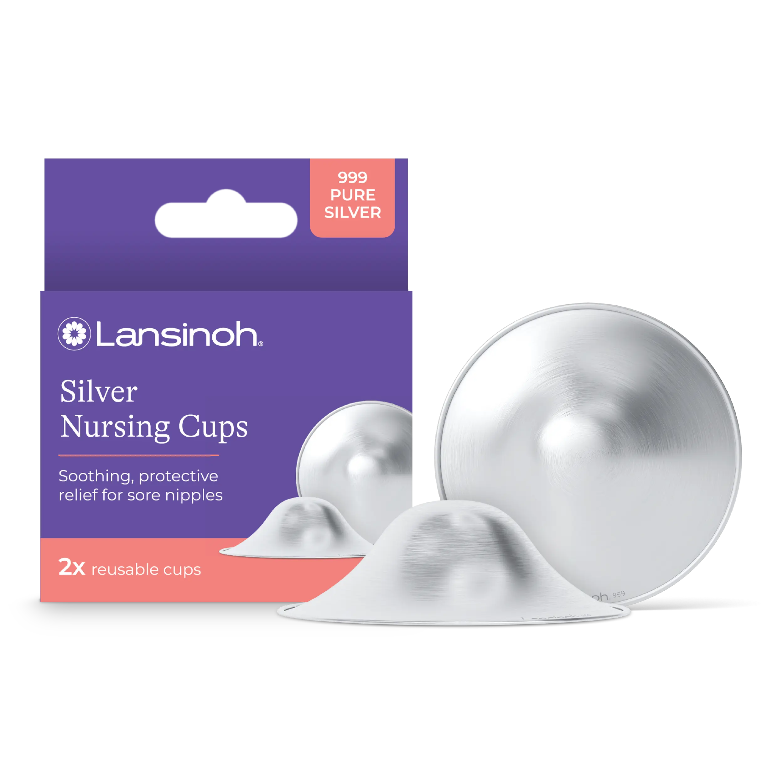 Silver Nursing Cups
