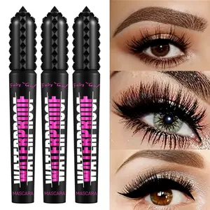 Waterproof Long Lasting Voluminous Mascara for All Lengthening Makeup Products, Enhances Natural Beauty and Volume, Perfect for Daily Use and Special Occasions, Volumizing Mascara