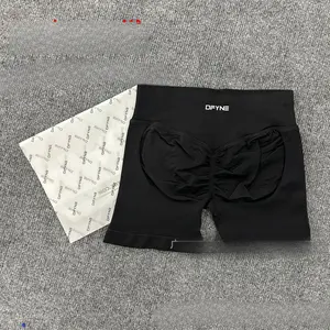 DFYNE's best-selling three-section high-waisted shorts with hip-lifting design, perfect for running, fitness, and yoga. They flatter the tummy, lift the hips, and make legs appear longer – a must-have for spring and summer.