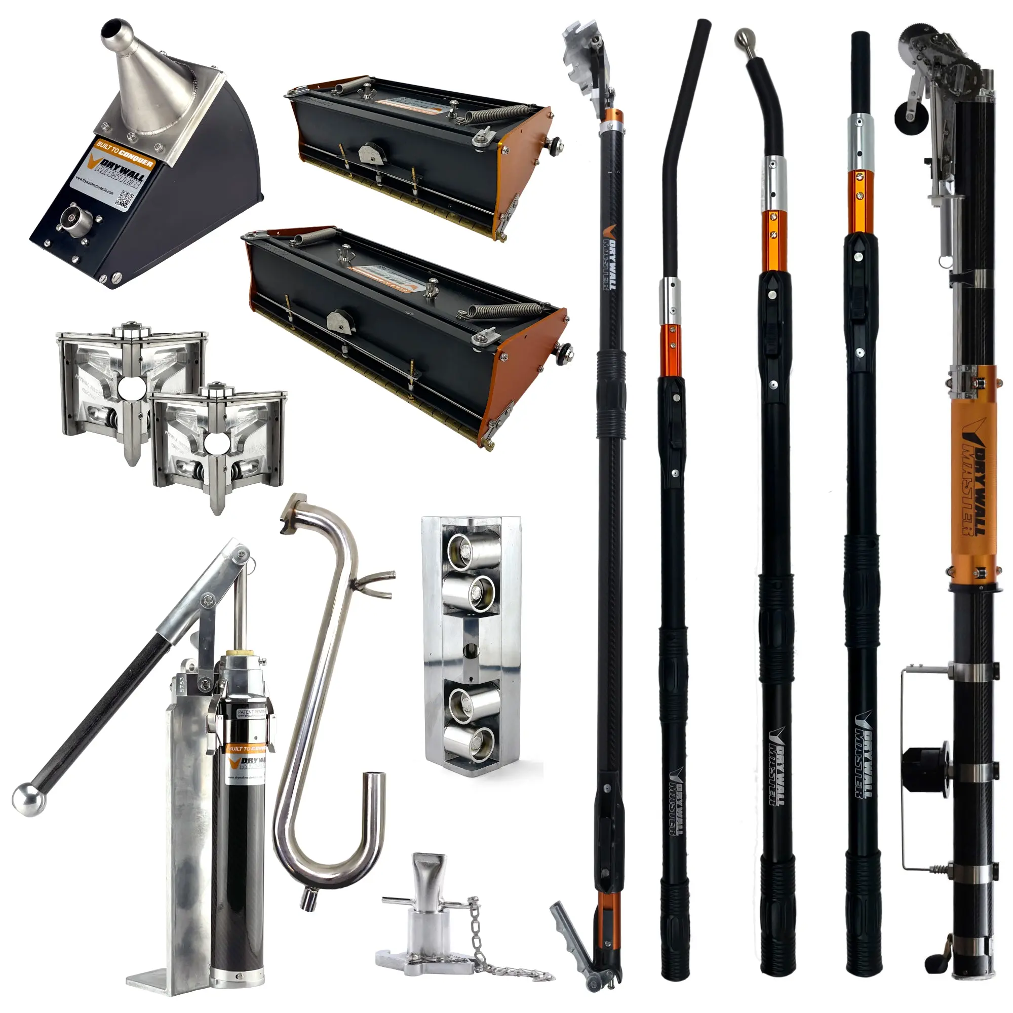 Drywall Master *Carbon Fiber* Premium Full Automatic Drywall Starter Set