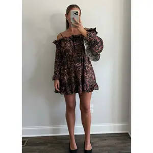 Zarah Off-The-Shoulder Dress