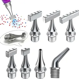 Vacuum Diamond Painting Pen Replacement Set, Diamond Art Tools, Includes Replaceable Tips, Filter Cartridges, Steel Screws, Silicone Tube, Fits Most Electric Pens