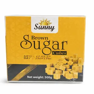 Sunny Gold Brown Sugar Cubes (500g)