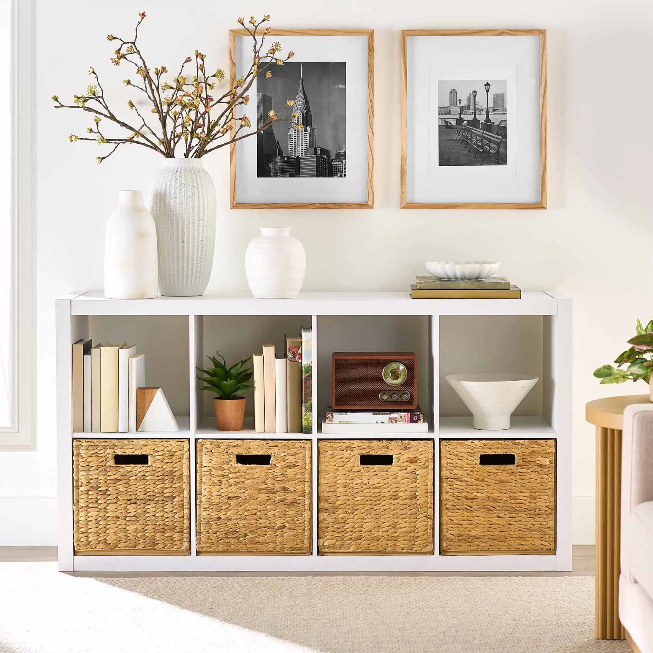 Better Homes & Gardens 8 Cube Storage Organizer, Solid Black Better Homes & Gardens 8 Cube Storage Organizer, Solid Black