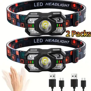 Wave Control! 8-Mode Sensor Headlamp | 1200 Lumens & 300m Beam | Hands-Free Light Wave Control! 8-Mode Sensor Headlamp | 1200 Lumens & 300m Beam | Hands-Free Light