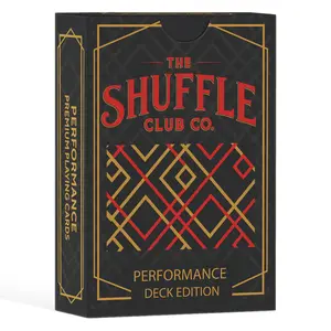 Shuffle Club Performance Playing Cards – High-Precision Deck for Cardistry & Magic