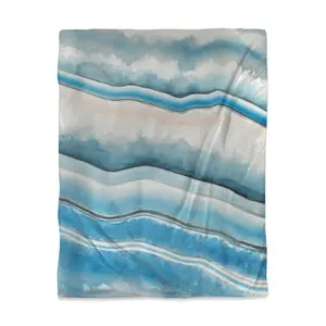 Begin Home Decor 3817-VWCT-AB40 Textured Geode Bedroom Twin Size Duvet Cover - Illustrative Home Decor