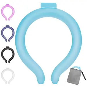 Neck Cooling Tube with ColdInsulated Bag Reusable for OutdoorIndoor Activities Freeze Below 64°F Summer Essential for Hot WeatherRelief,Summervibes,Mother's Day,Gifttiktok shop spring glow up outdoorfun，neck cooling ring