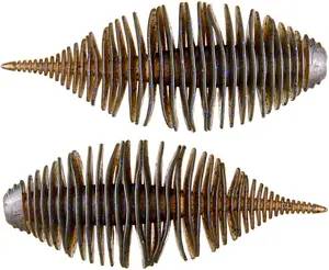 Geecrack Bellows Gill Floating Elastomer Soft Plastic Creature Bait - 2.8 Inch