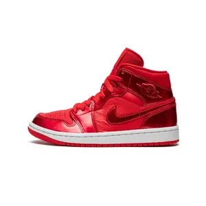 JORDAN AIR JORDAN 1 MID WMNS "Pomegranate" Sports Sneaker, Style Code DH5894-600