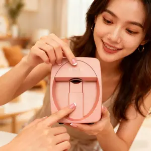Automatic Nail Art Machine, Supports DIY Designs, Easy Operation, Portable, Ideal for Nail Art Enthusiasts, Convenient and User-Friendly