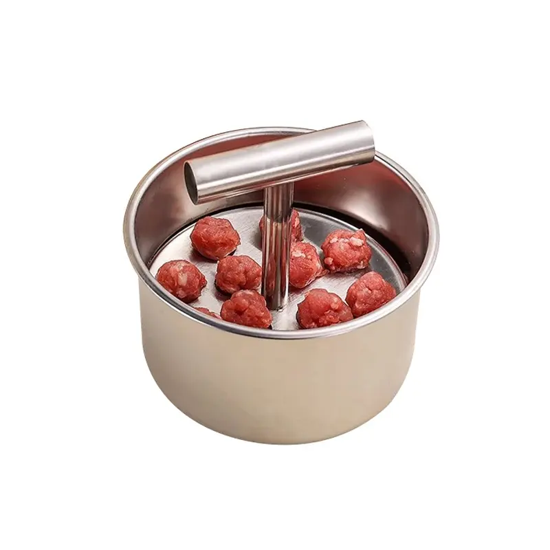 Stainless Steel Meatball Maker for Effortless Preparation, Durable Household Tool for Kitchen & Restaurant Use, Time-Saving Meatball Shaper, Meal Preparation Tools