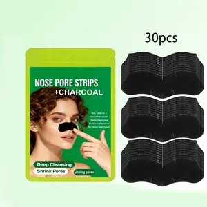 20pcs/30pcs Pore Cleaning Nose Strips, Nose Patches, Nasal Patch, Deep Clean for All Skin Types, Moisturizing and Firming Skincare Stickers
