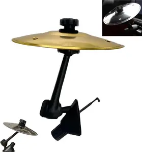 Car Crash Cymbal, Car Crash Cymbal Air Vent, Car Symbol Drum Cymbal Air Vent,  Tlkiaa Easy Clip-On Mini Cymbal for Music Lovers, Compact Durable Car Accessory Percussion Instrument  Christmas Gift