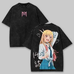 Unisex My Cosplay Darling Anime Washed Tee, T-Shirt My Dress Up Darling Anime Lovers Gift T- Shirt All Size, Cotton Shirt, Regular Comfort Fabric Menswear Tshirtunisex oversize  white soulja boy outfit 67 star labs christian clothing gorlock destroyer
