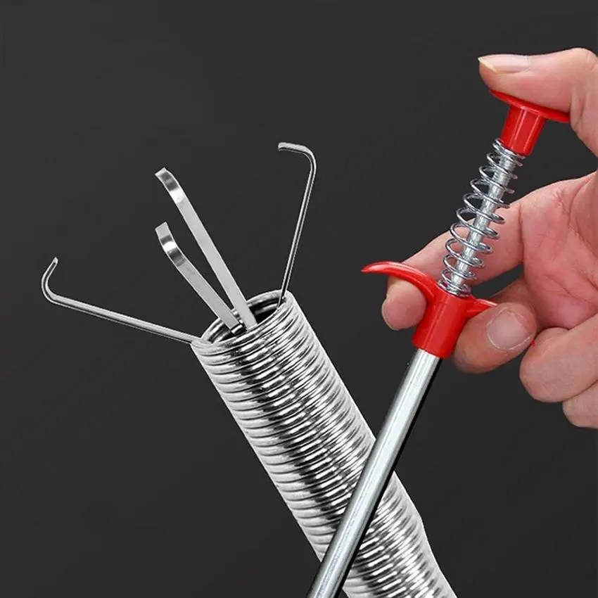 Multifunctional Cleaning Claw, Flexible Sink Snake, Kitchen Drain Cleaning Tool, Drain Block Removal Tool, Easy to Clear Hair Blocking, Home, Drain Clog Remover, Drain Auger
