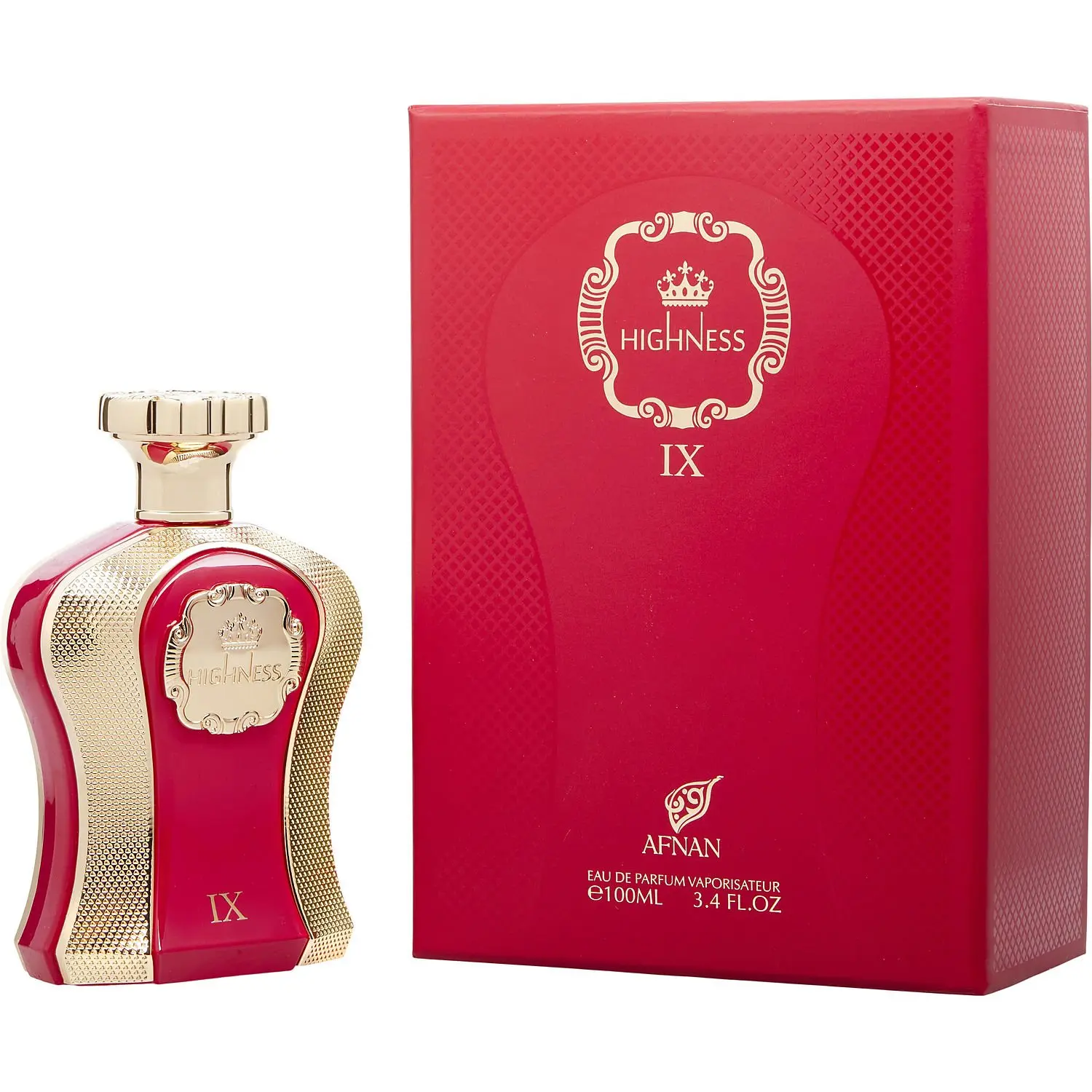 Afnan Highness Ix Maroon By Afnan Perfumes Eau De Parfum For Unisex