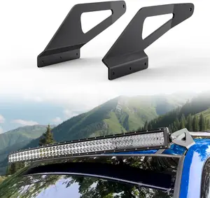 Nilight 50 inch LED Light Bar Bracket Mounting Upper Windshield Roof Cab Brackets Compatible with Jeep Grand Cherokee ZJ 1993 1994 1995 1996 1997 1998