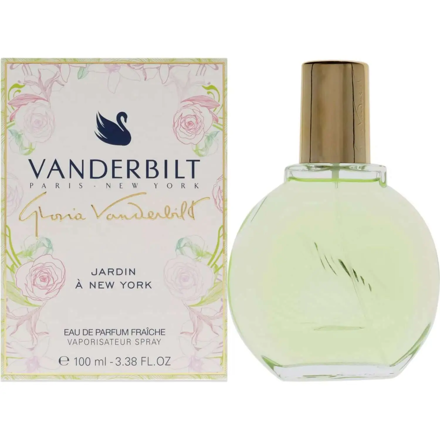 Gloria Vanderbilt Jardin A New York Women's Eau de Parfum (EDP) - Gardenia Top Notes, 3.38 fl oz, New in Box, New Box
