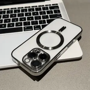 Luxury Electroplated Phone Case Compatible With Apple iPhone 17 16 15 14 13 12 11 Pro Max/Plus 17Air soft-tpu cover