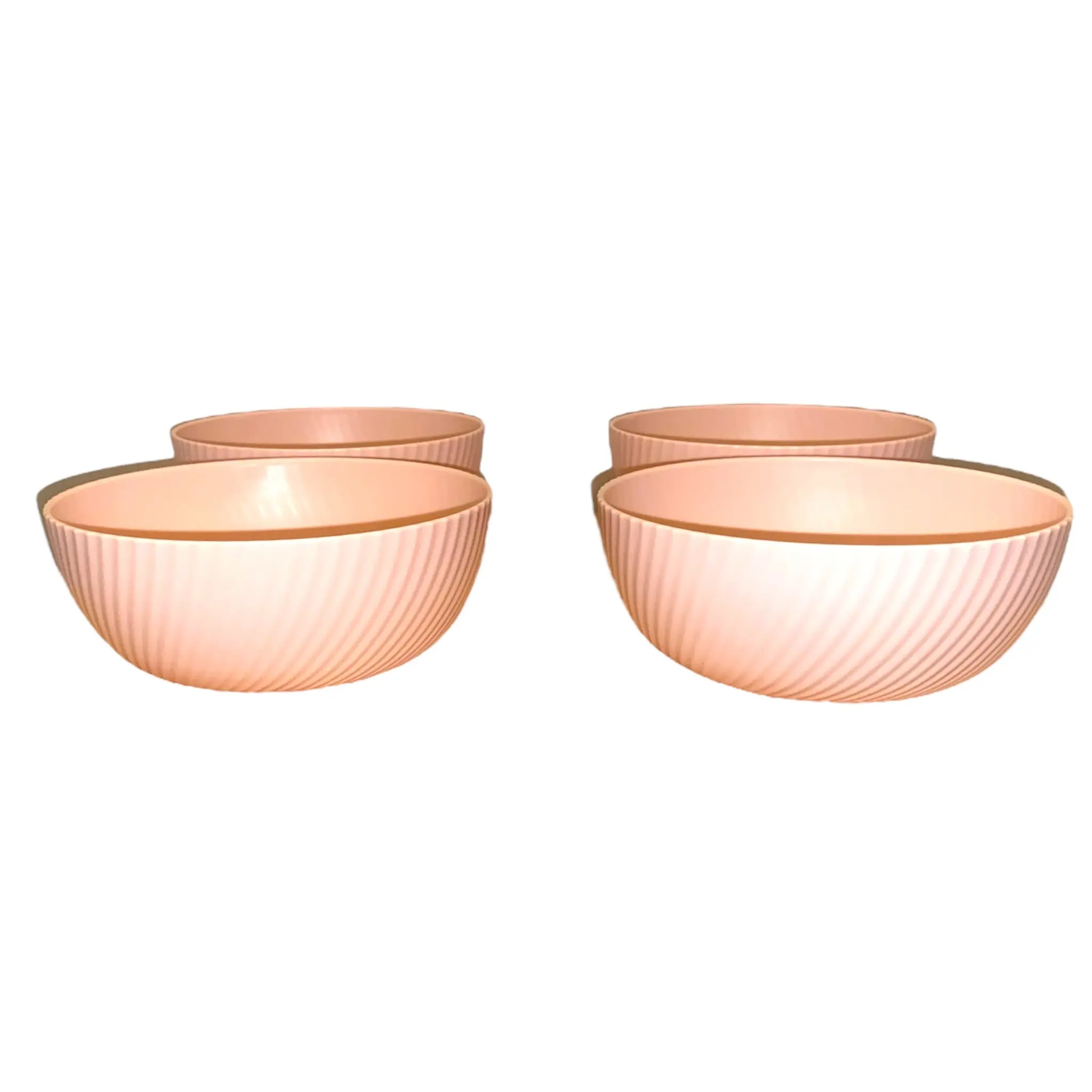 Plastic Cups & Bowls Lightweight Set Tableware
