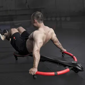 Rowing Machine, Abdominal Exercise Machine with Max 330lb Weight Capacity, 90° Extension Angle, 3-Position Adjustable Length and Three Tension Adjustments