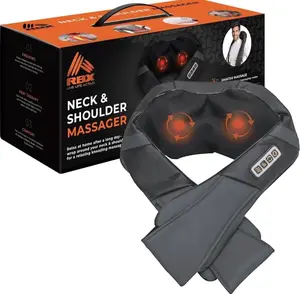 RBX 8-Mode Shiatsu Neck And Shoulder Massager With Heat